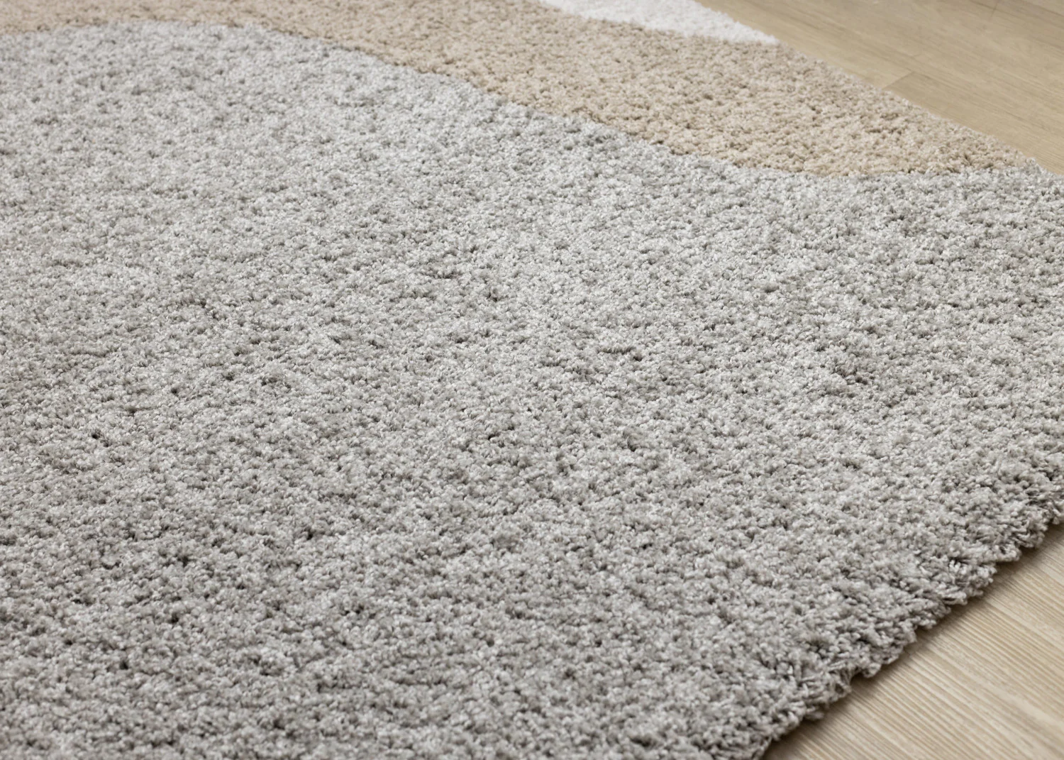 Misha Soft Modern Area Rug - 5' X 8' - Grey/Taupe - Image 4