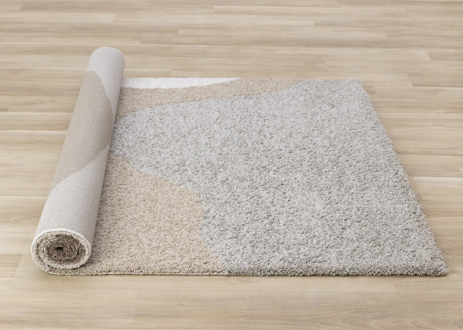Misha Soft Modern Area Rug - 5' X 8' - Grey/Taupe - Image 8