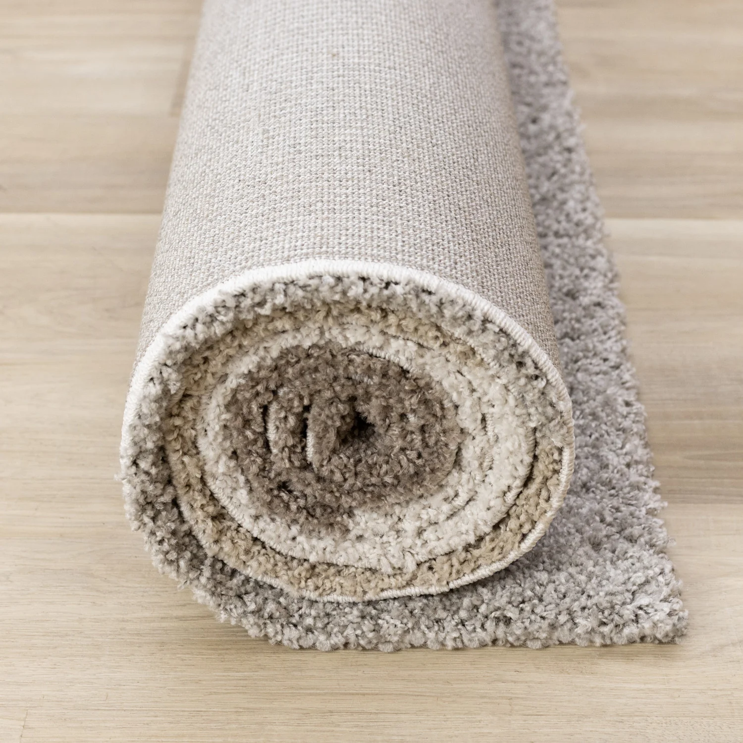 Misha Soft Modern Area Rug - 8' X 11' - Grey/Taupe - Image 13