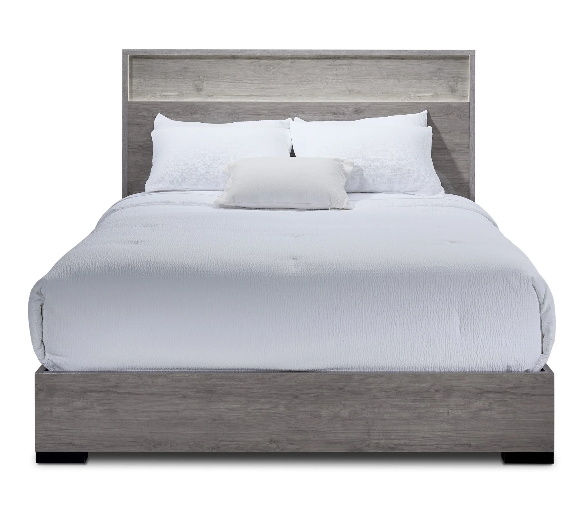 In Full Bloom - Monaco 3 - Piece King Bed - Grey - Image 4