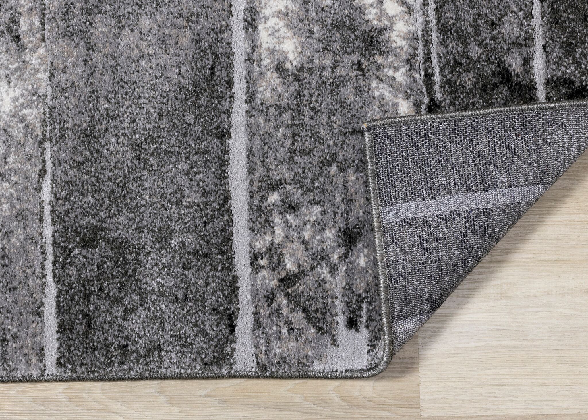Montana 5'3" x 7'7" Barn Door Area Rug - Grey, Cream - Image 2