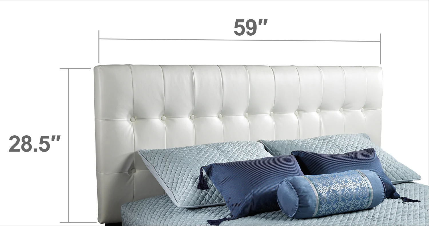 Moonlight Adjustable Full Headboard - White - Image 2