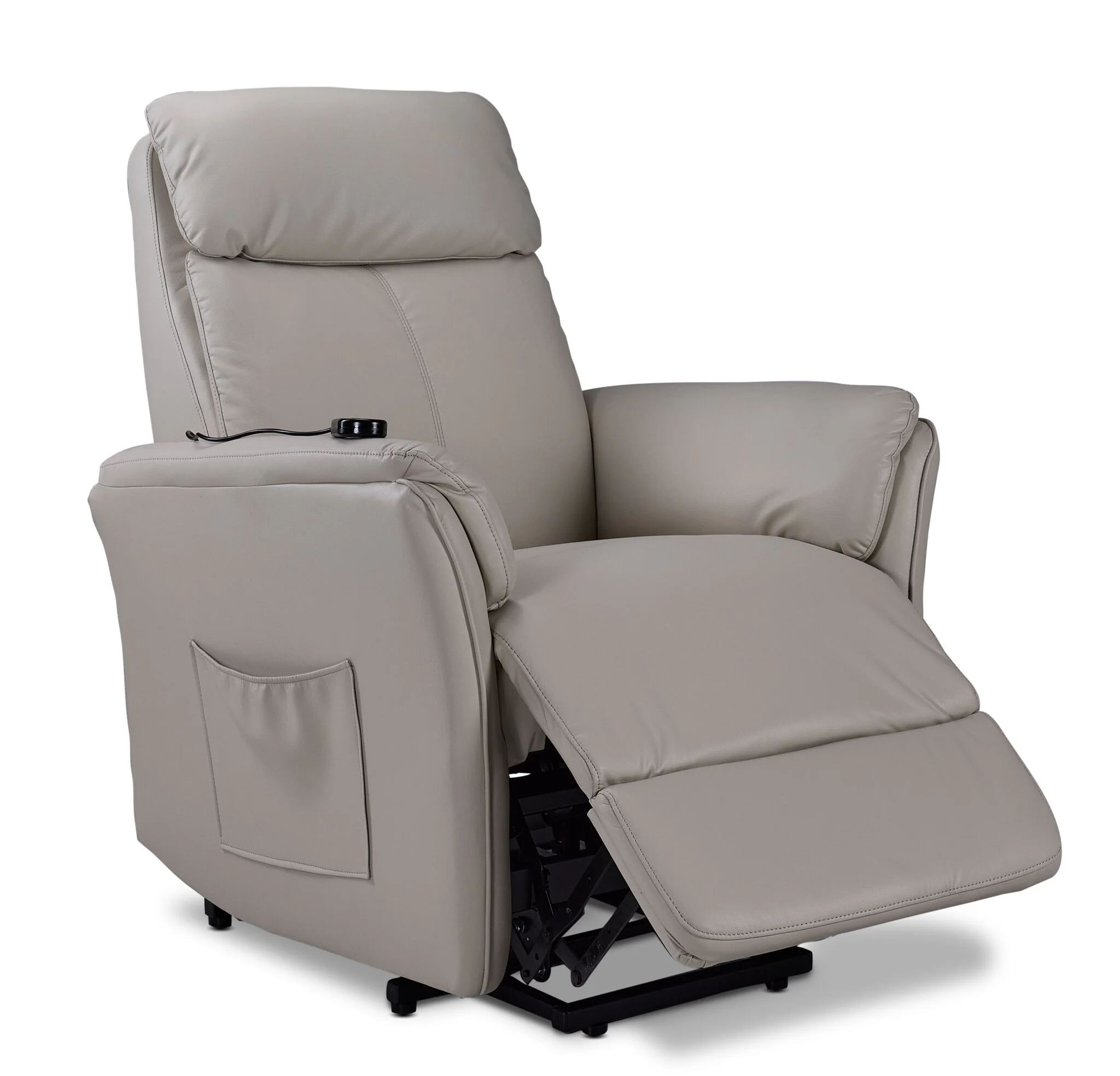 Morgan Power Lift Recliner - Taupe - Image 5