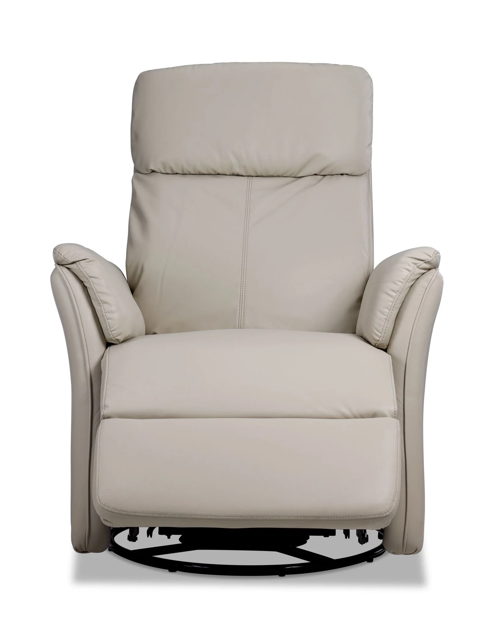 Morgan Swivel Glider Power Recliner - Taupe - Image 4