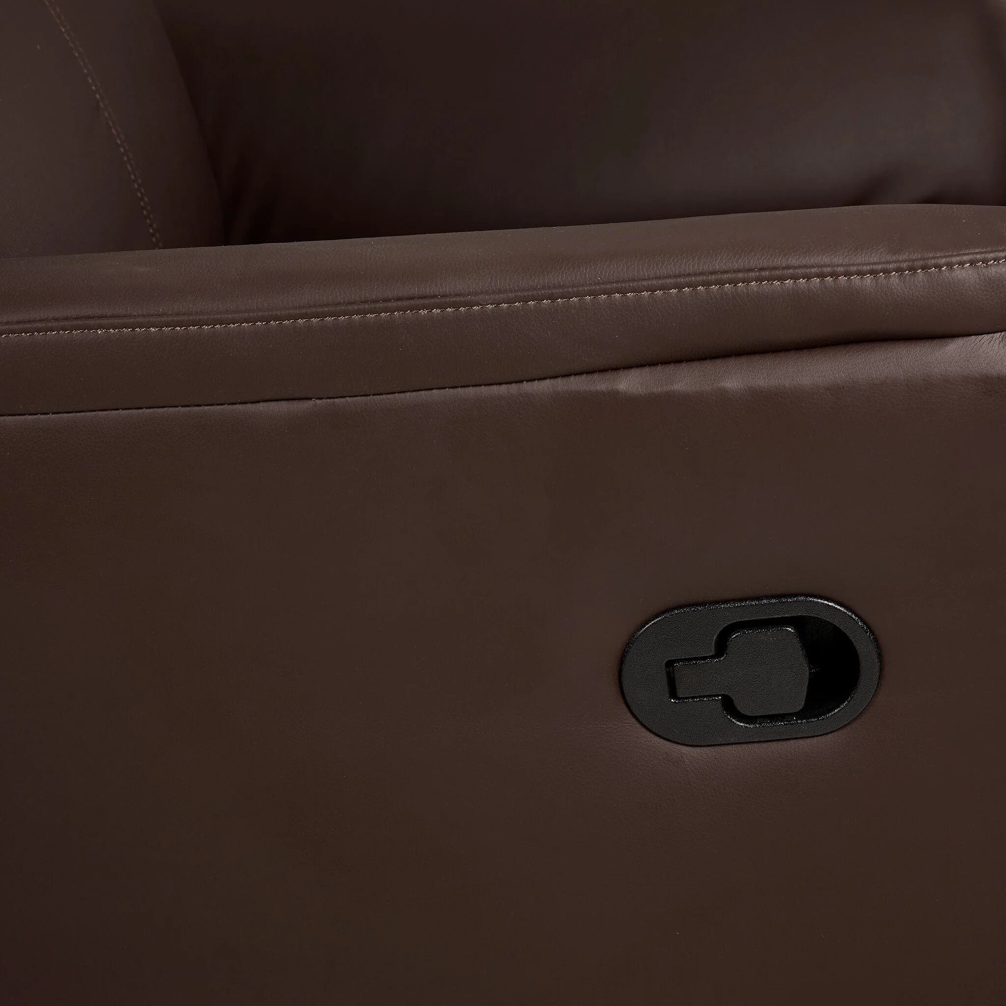 Morgan Swivel Glider Recliner - Dark Brown - Image 5