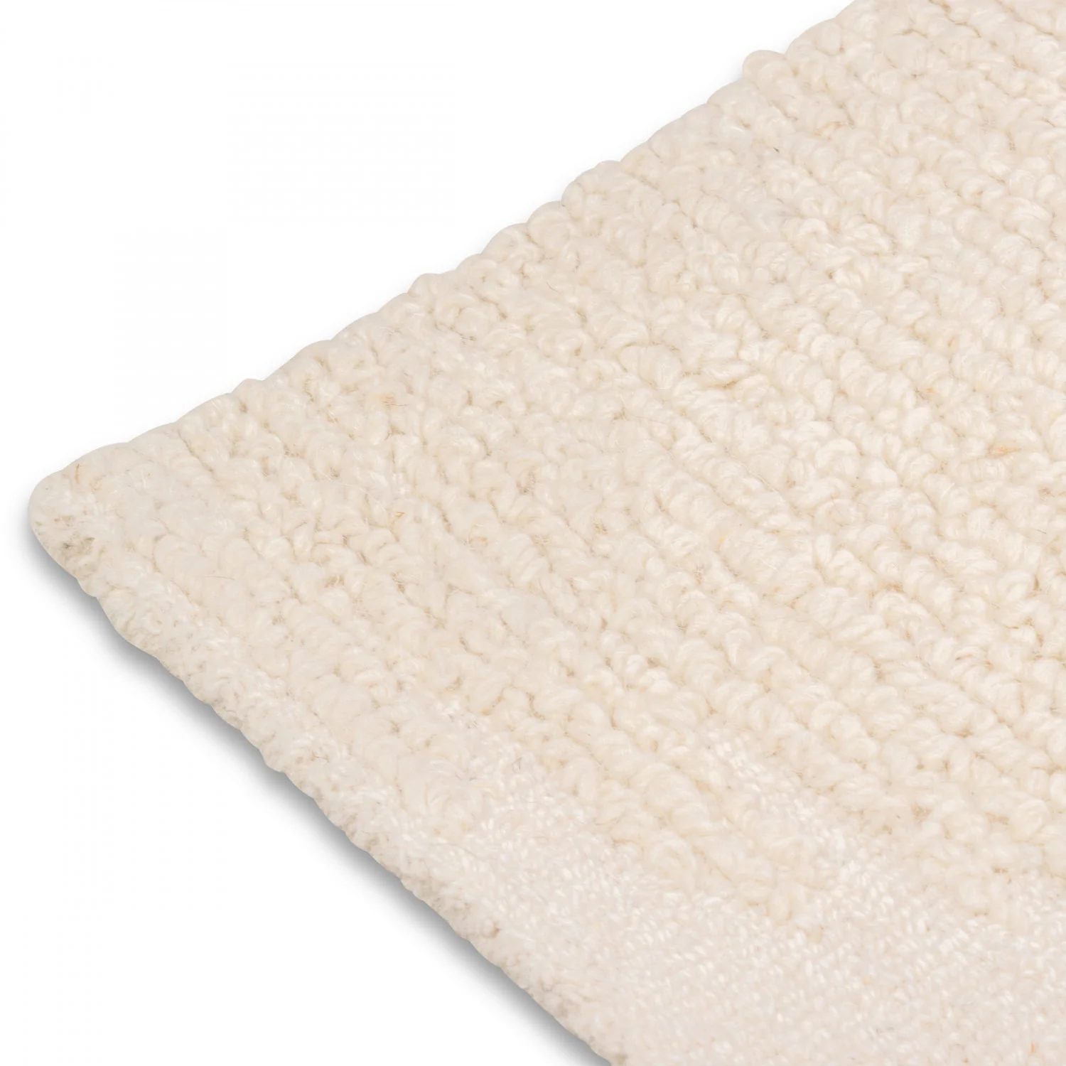 Morris Diamonds Rug - 9' x 12' - Soft Cream - Image 2