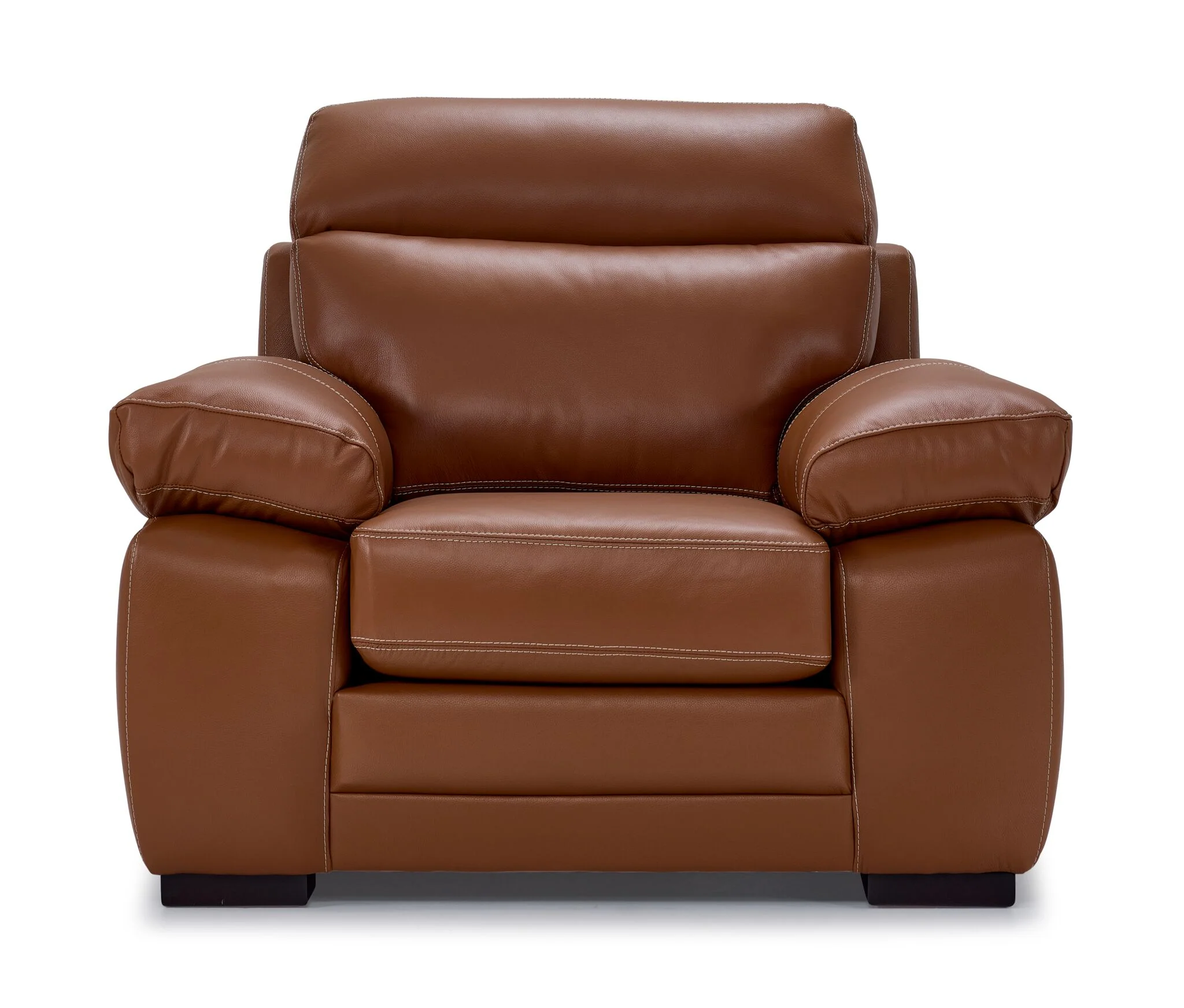 Morrison II Leather Chair - Cognac - Image 2