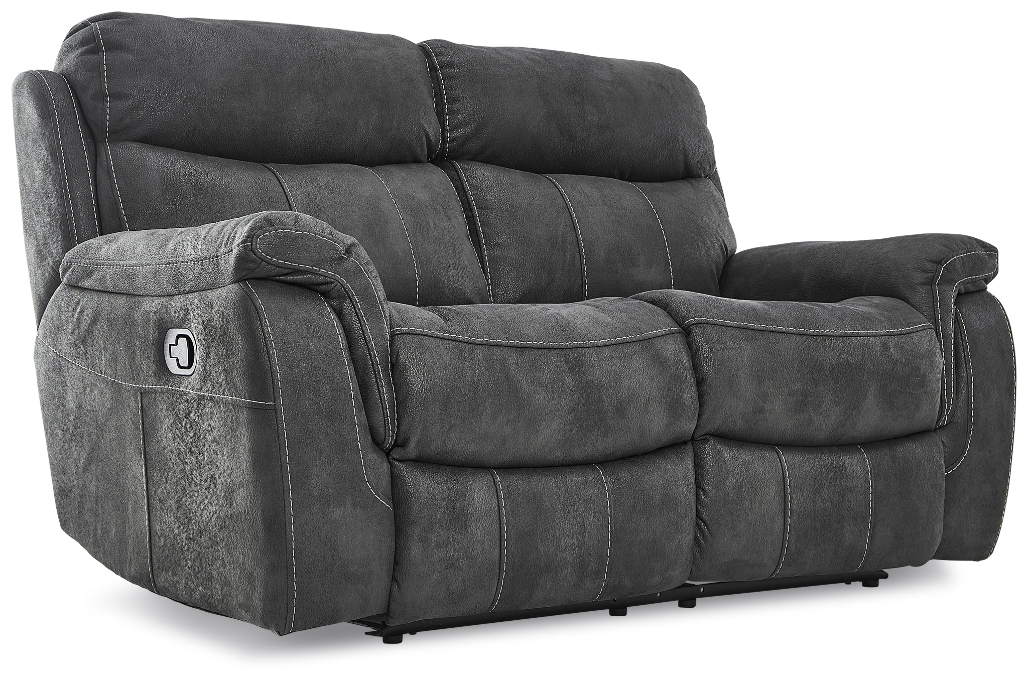 Morrow II Reclining Loveseat - Grey - Image 2