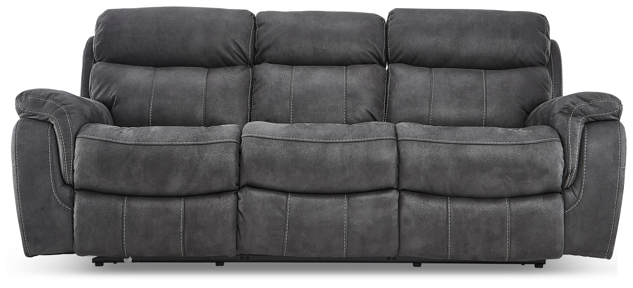 Morrow Reclining Sofa - Grey - Image 3