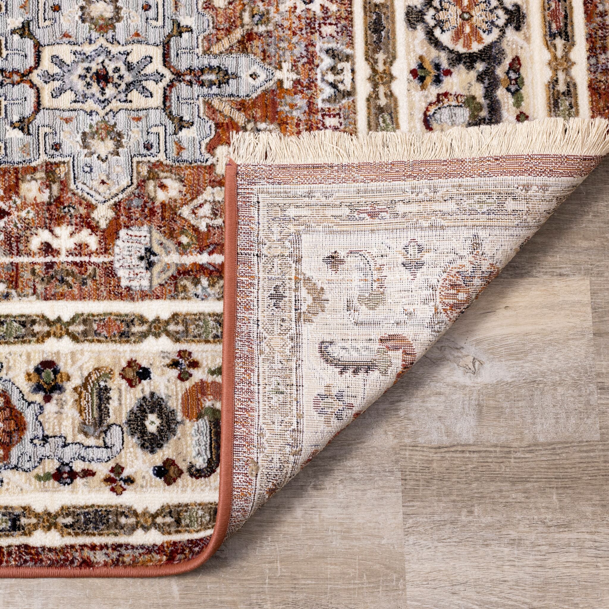 Mosaic 5'3" x 7'10" Tribal Area Rug - Beige - Image 6
