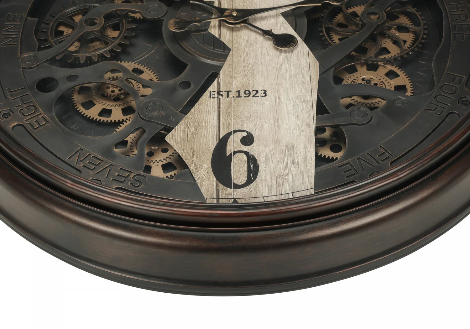 Muse Clock - Brown - Image 4