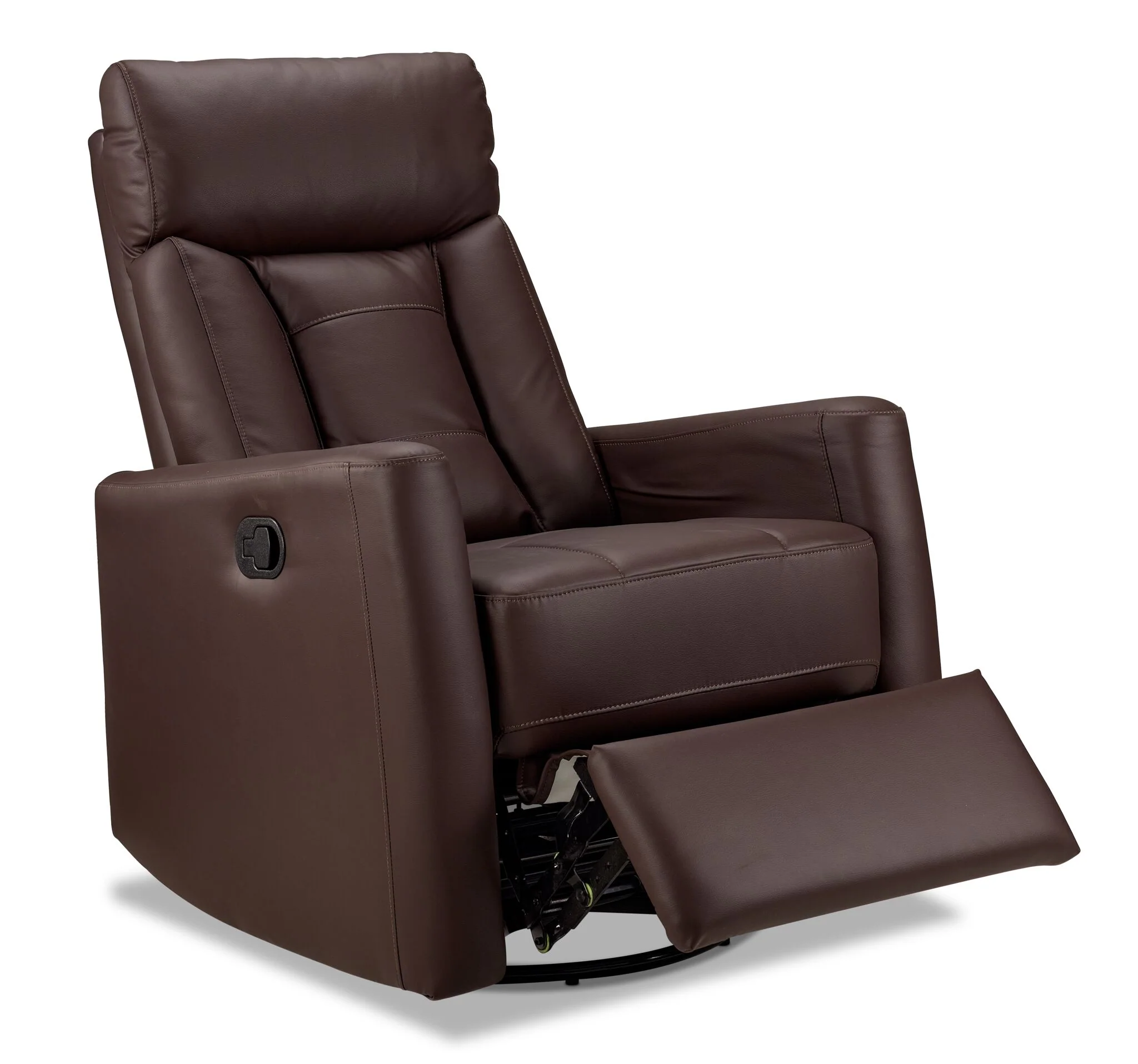 Mustang Power Lift Recliner - Dark Brown - Image 3
