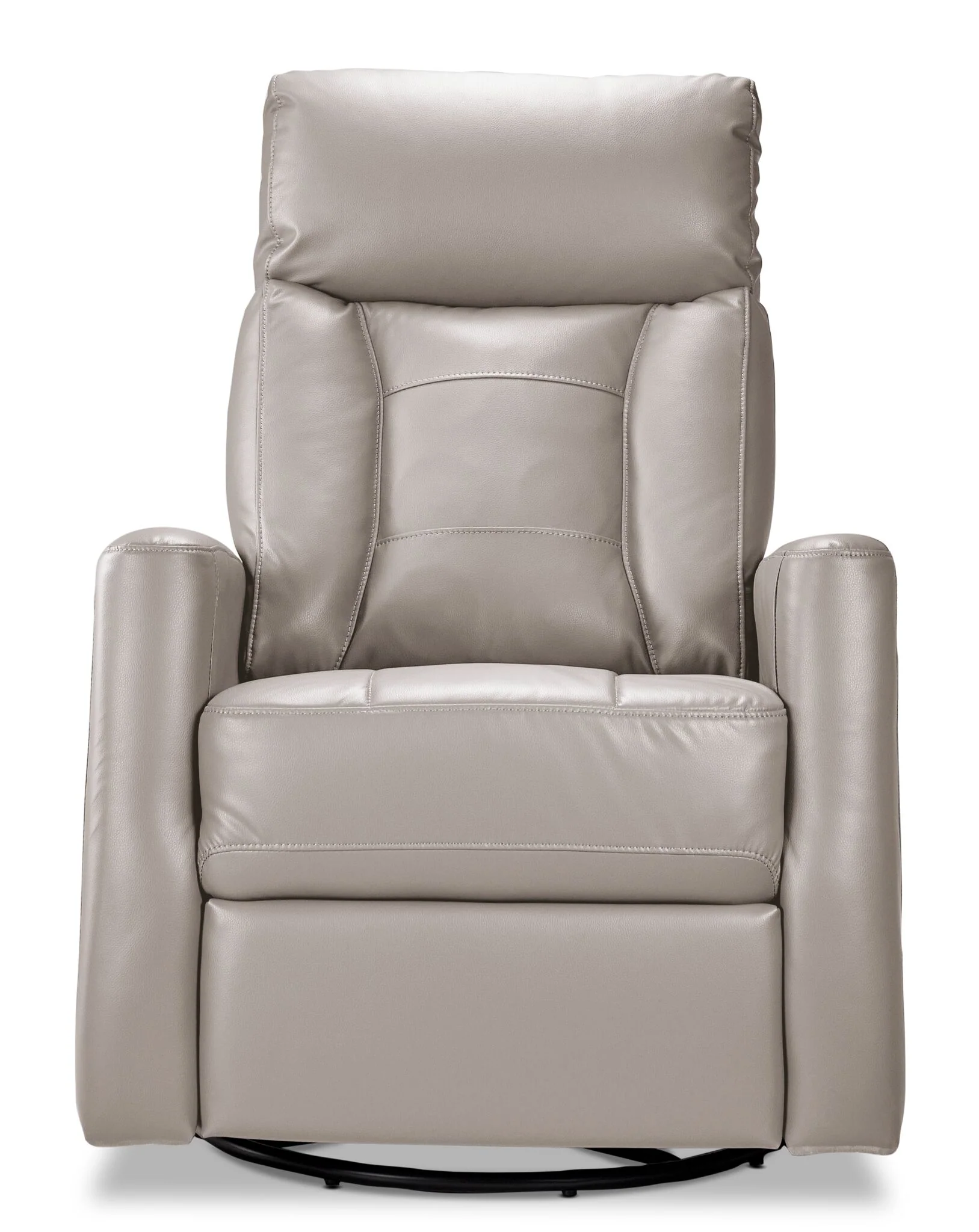 Mustang Swivel Glider Power Recliner - Taupe - Image 4
