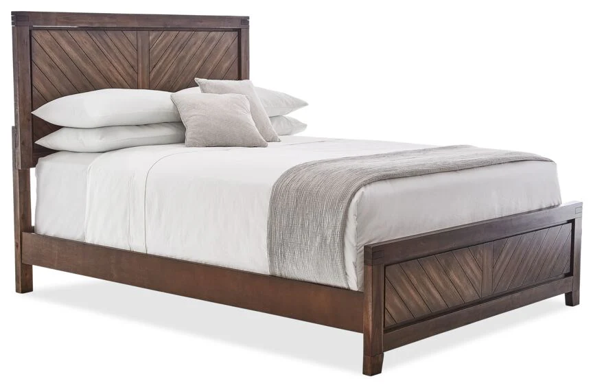 Nathan 5-Piece King Bedroom Package - Brown - Image 2