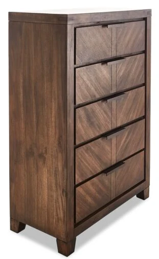 Nathan 5-Piece King Bedroom Package - Brown - Image 5