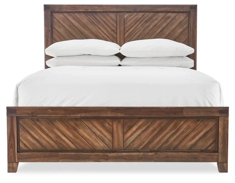 Nathan 5-Piece Queen Bedroom Package - Brown - Image 3