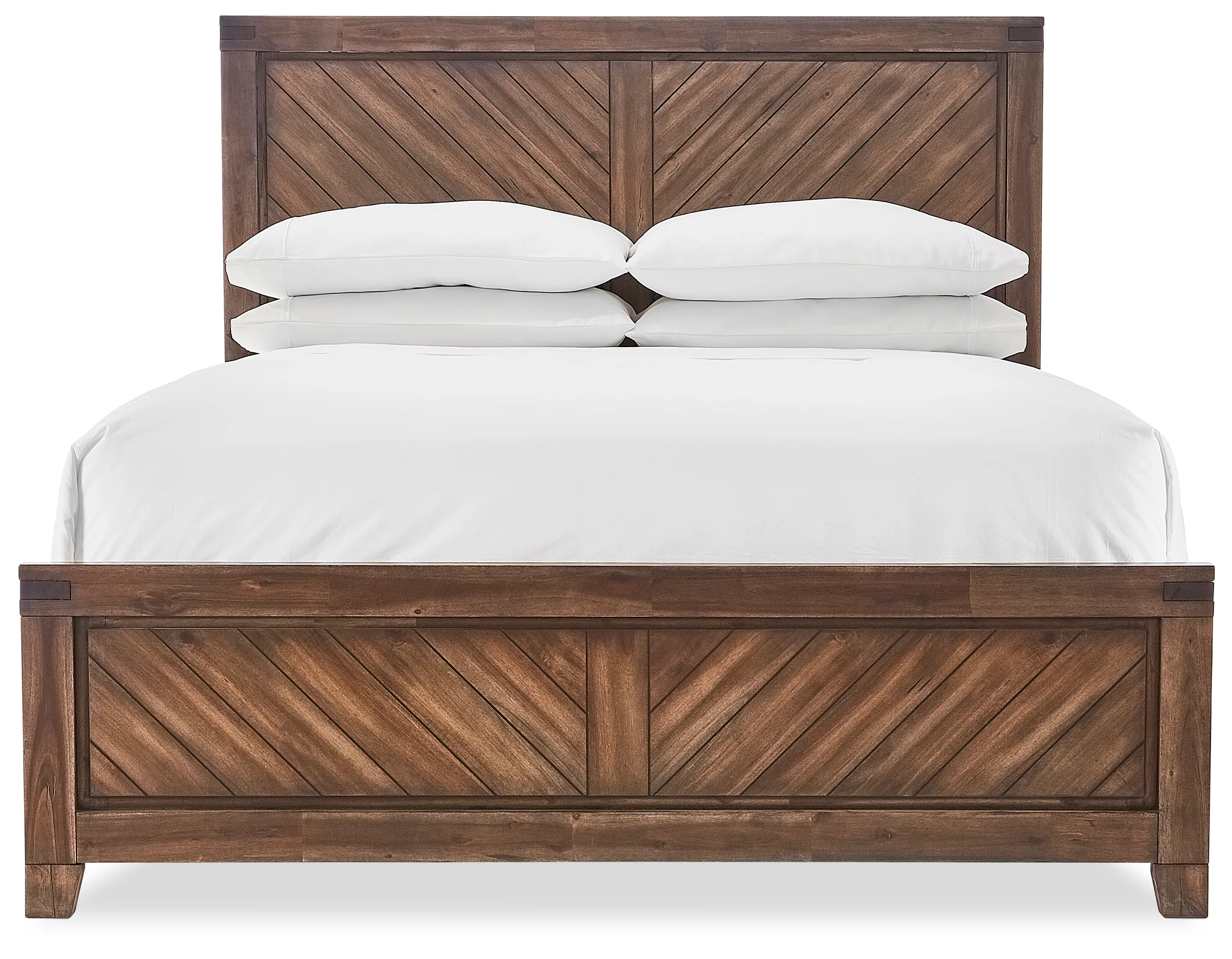 Nathan 6-Piece King Bedroom Package - Brown - Image 2