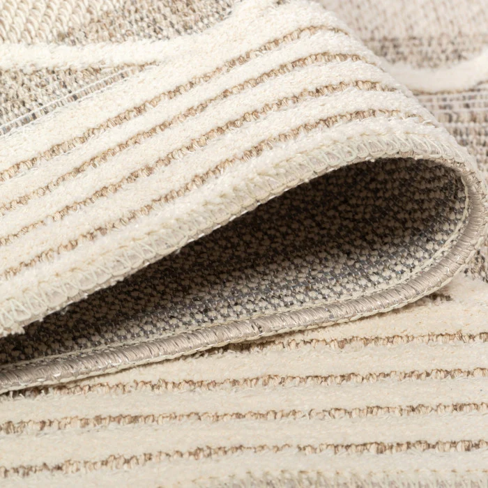 Naturale Geometric Rug - 5' x 8' - Beige - Image 2