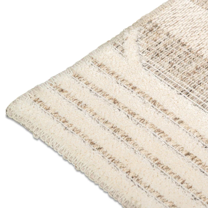 Naturale Geometric Rug - 5' x 8' - Beige - Image 4