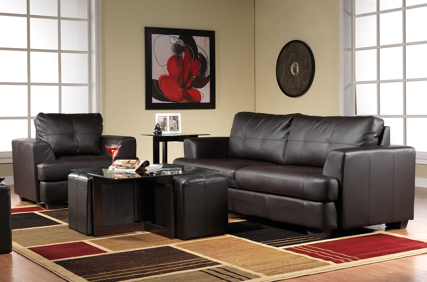 Neera End Table - Chocolate - Image 2