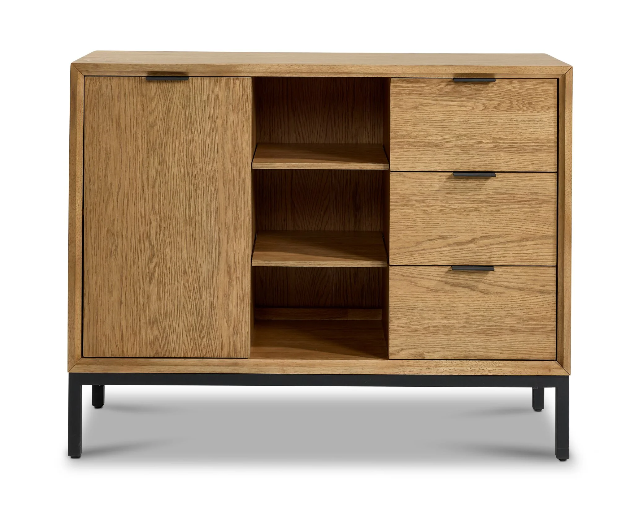 Feeling Connected - Newport Server - Oak and Black - Image 3