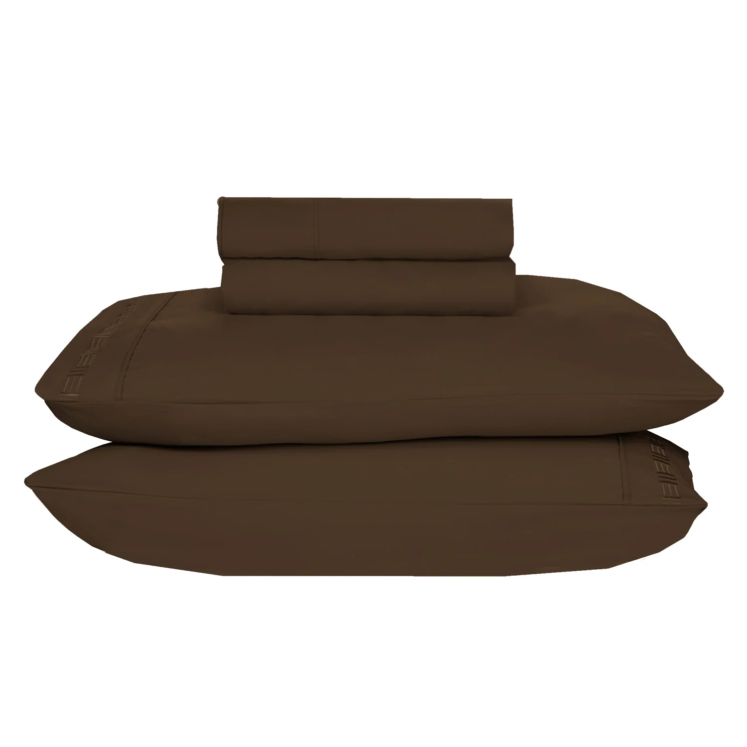 Nilus Full Sheet Set - Brown - Image 4
