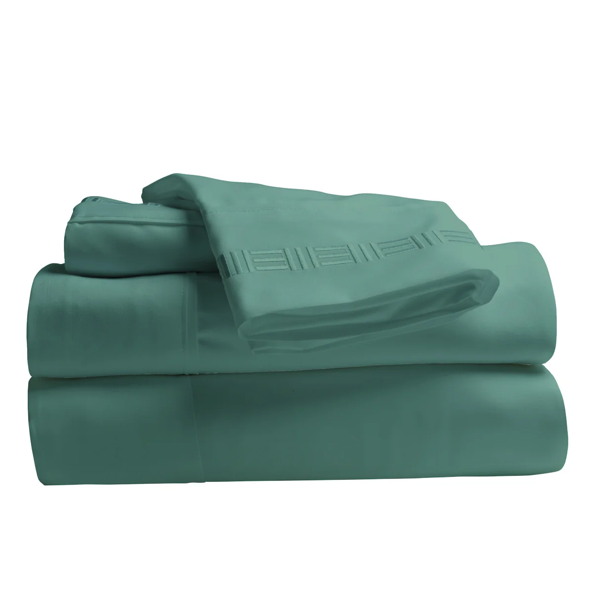 Nilus King Sheet Set - Teal - Image 3