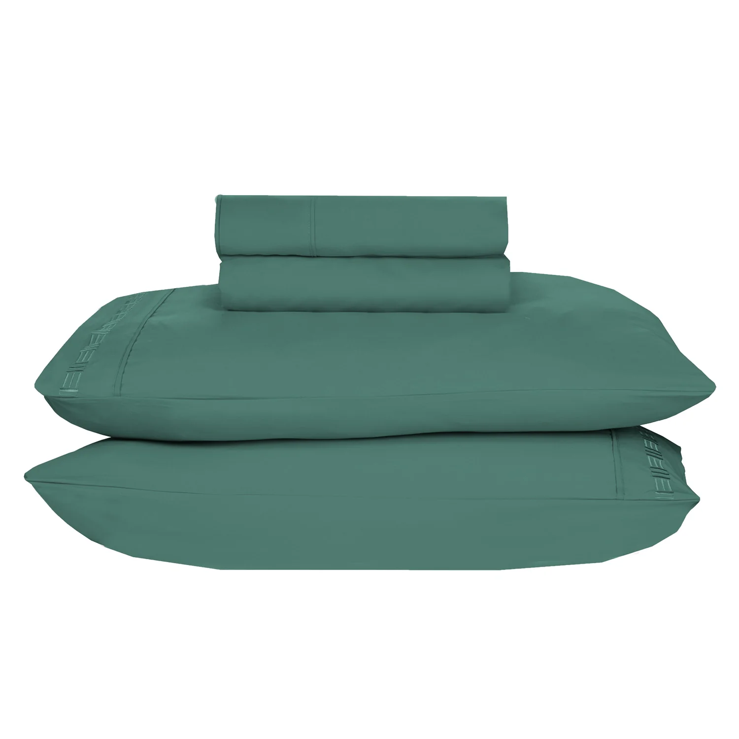 Nilus King Sheet Set - Teal - Image 4