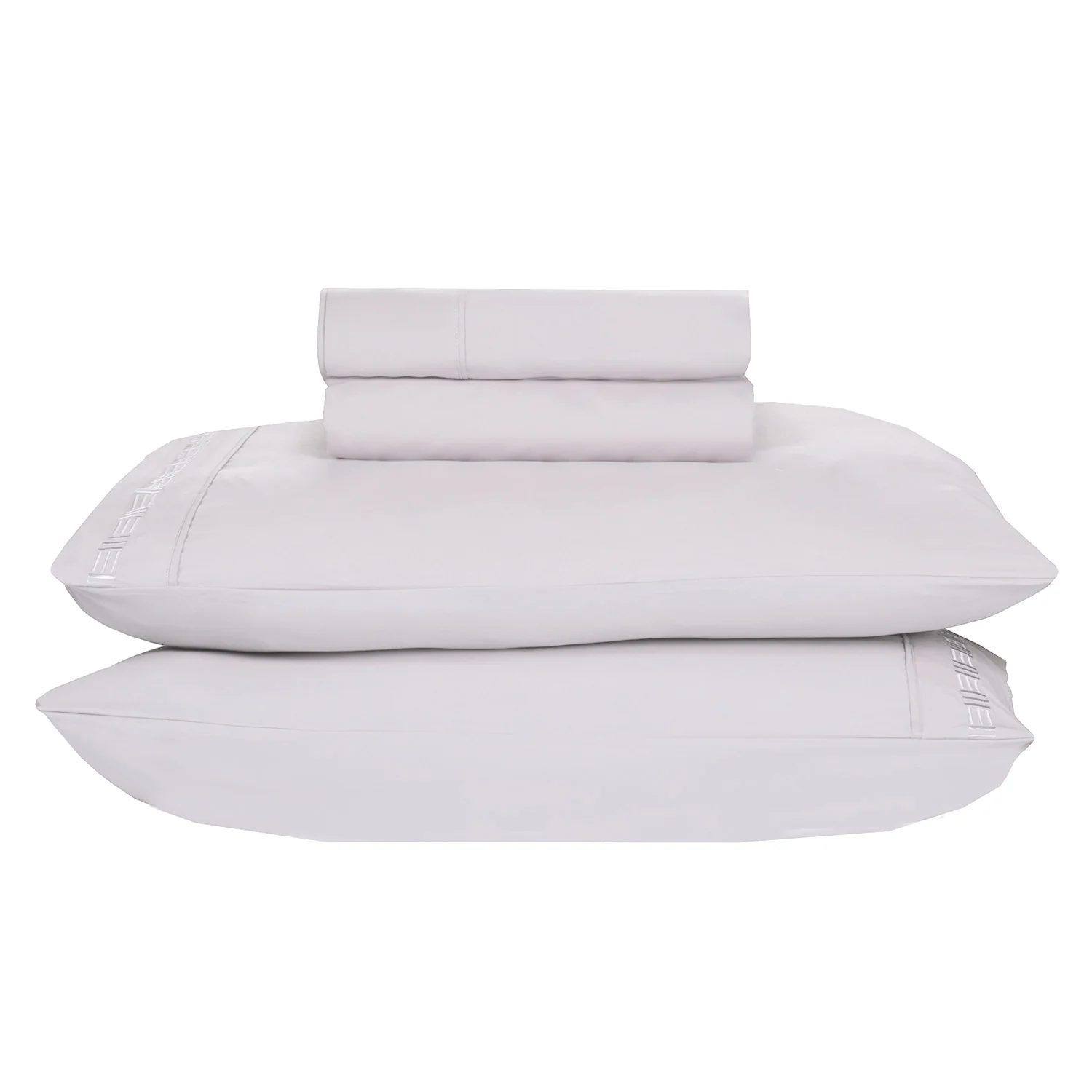 Nilus King Sheet Set - White - Image 4