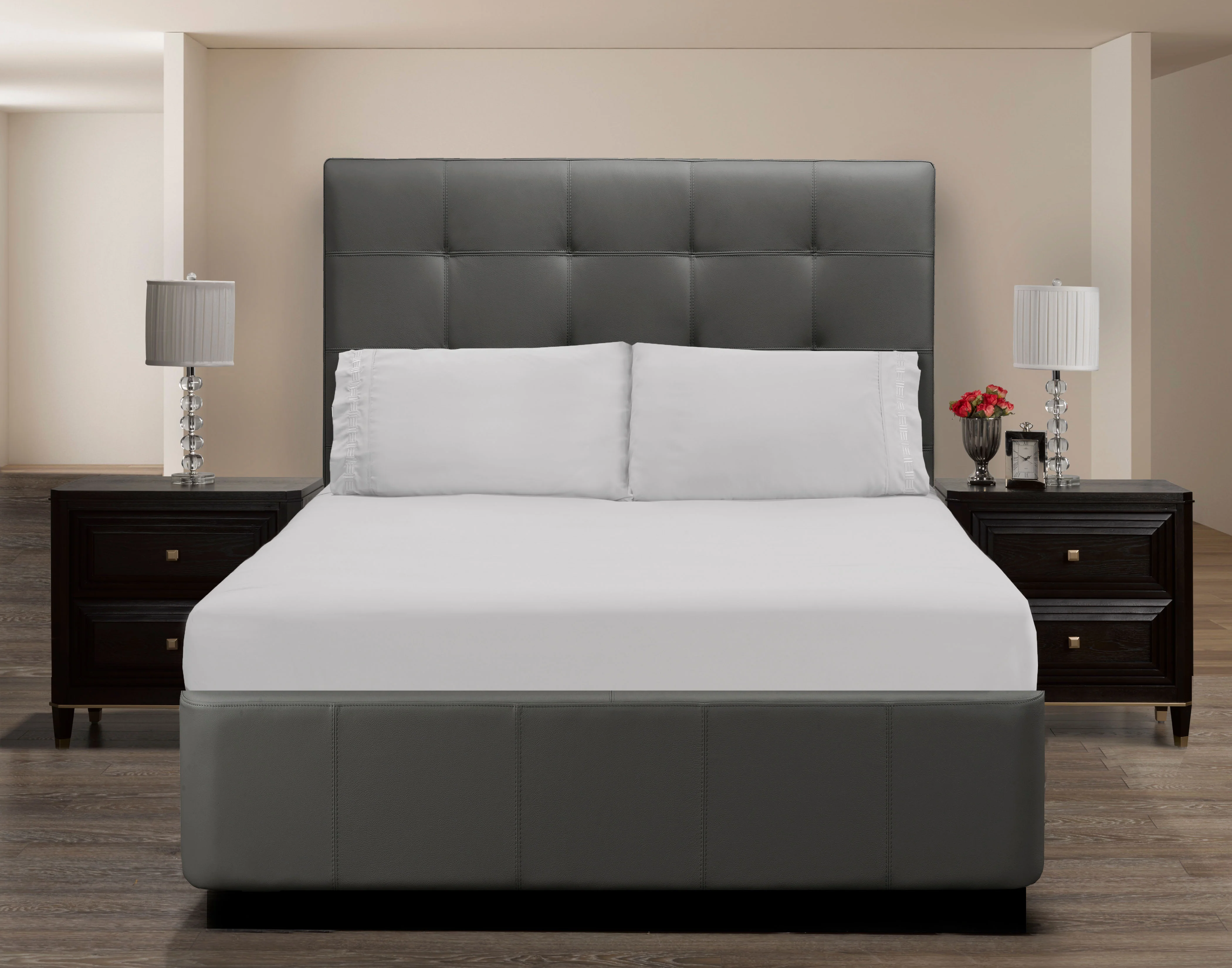 Nilus King Sheet Set - White - Image 6