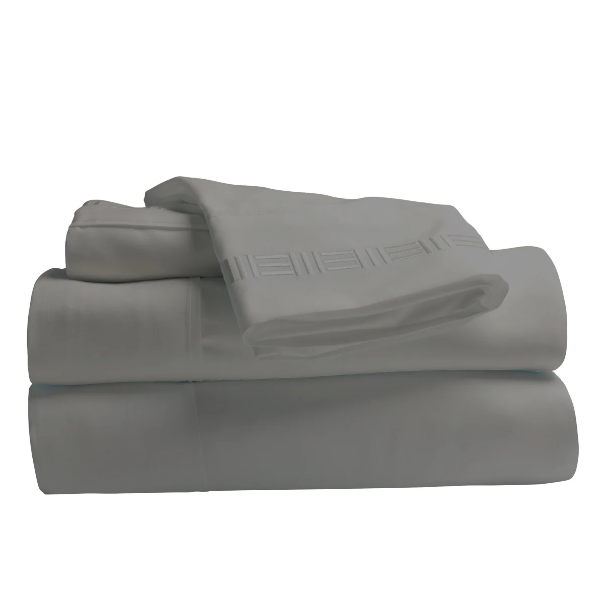Nilus Full Sheet Set - Light Grey - Image 3