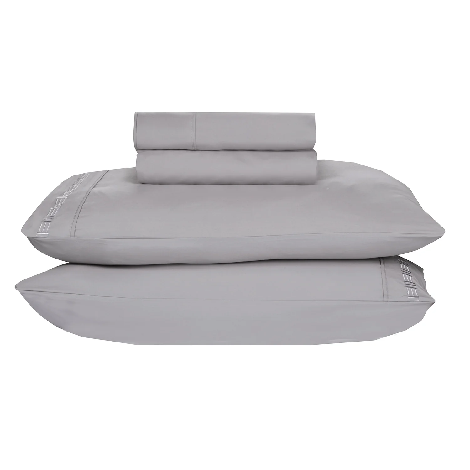 Nilus Full Sheet Set - Light Grey - Image 4