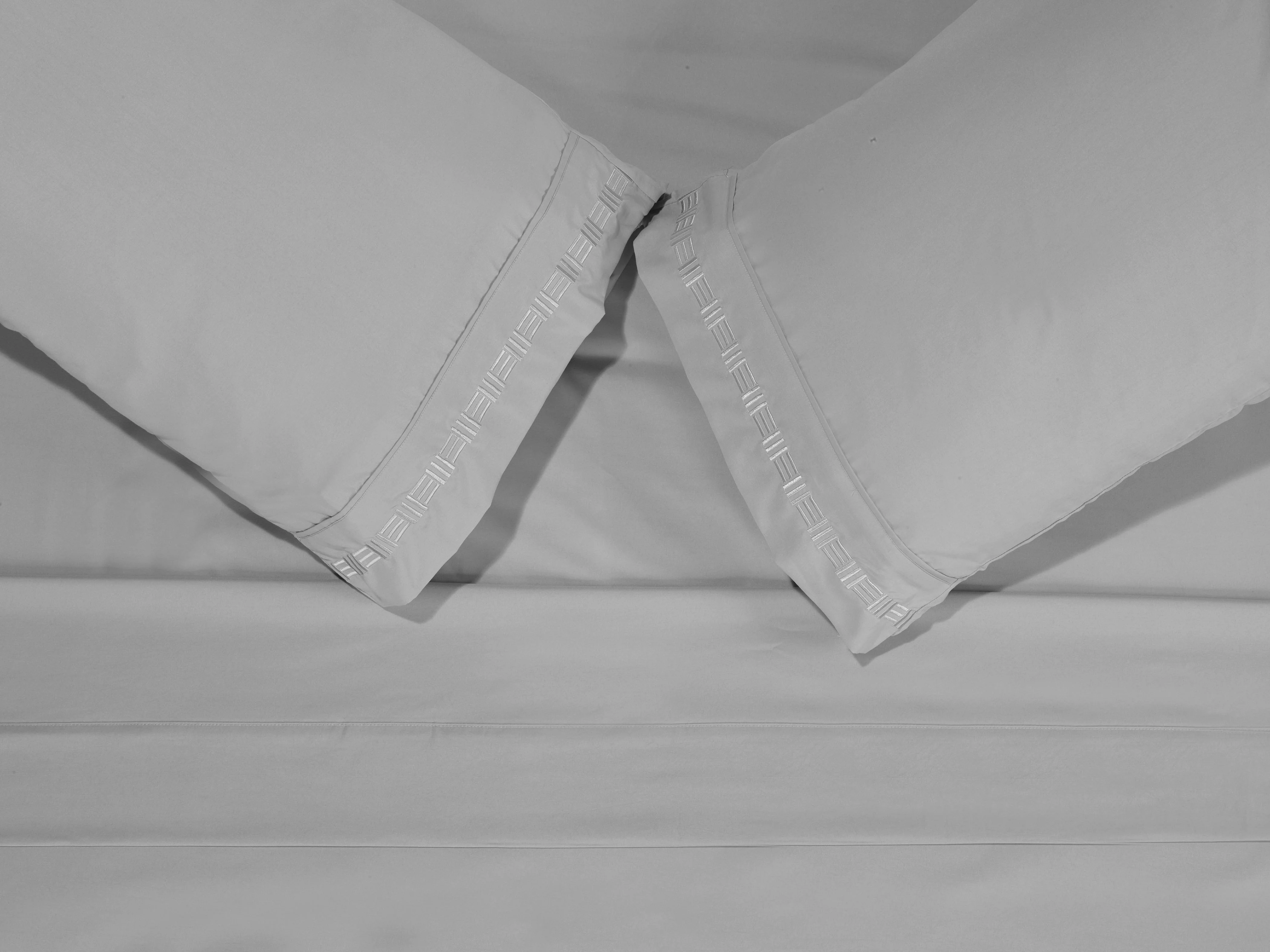 Nilus Full Sheet Set - Light Grey - Image 5