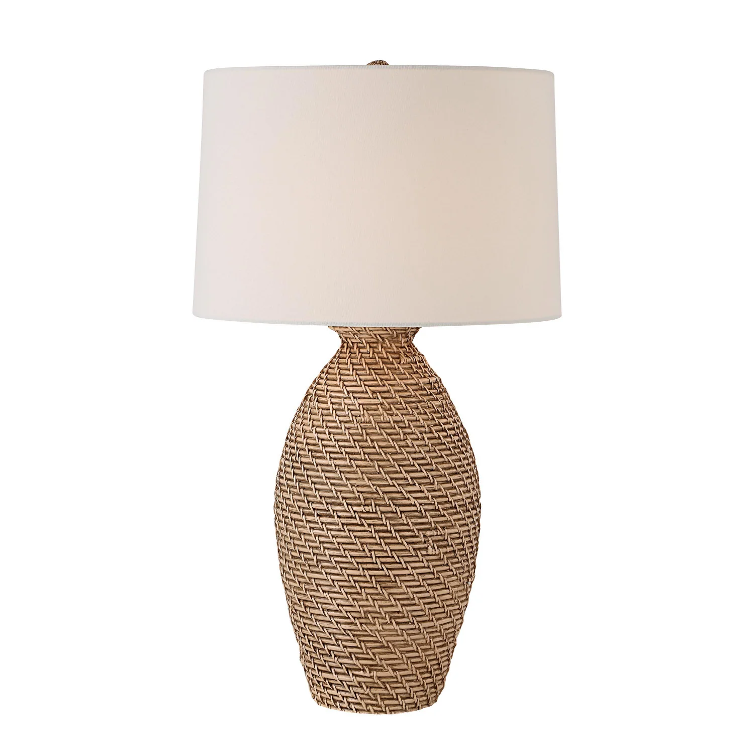 Nisa Table Lamp - Natural with Black Wash - Image 3