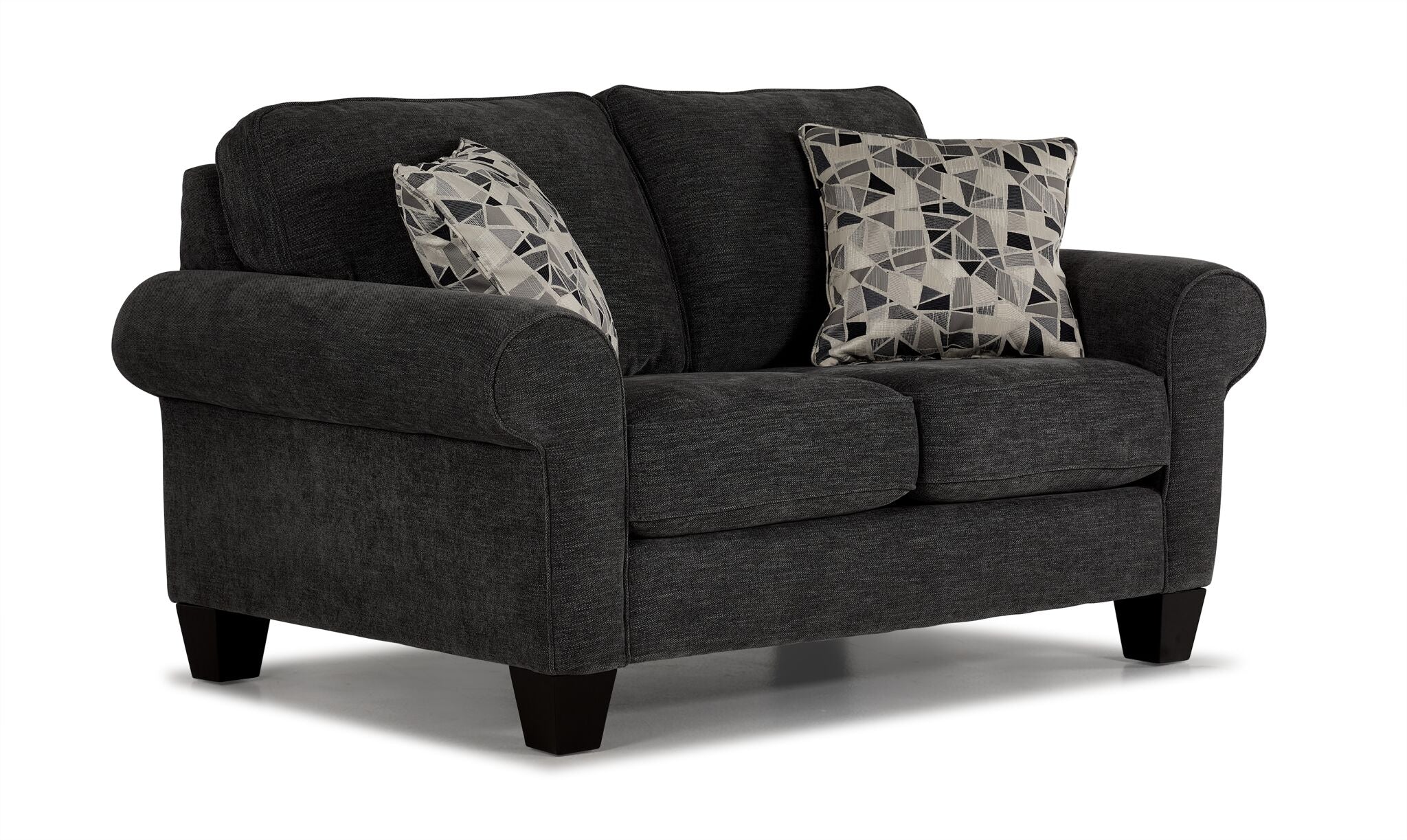 Noche Sofa, Loveseat and Chair Set - Graphite - Image 3