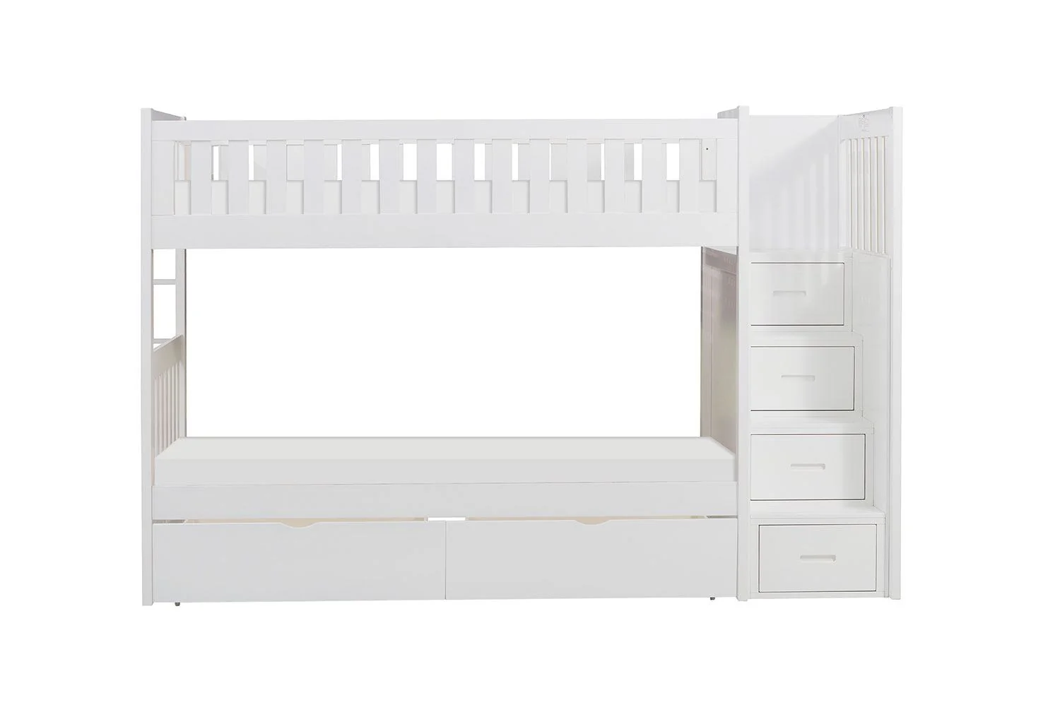 Noelle Bunk Bed Pair of Storage Drawers- White - Image 6
