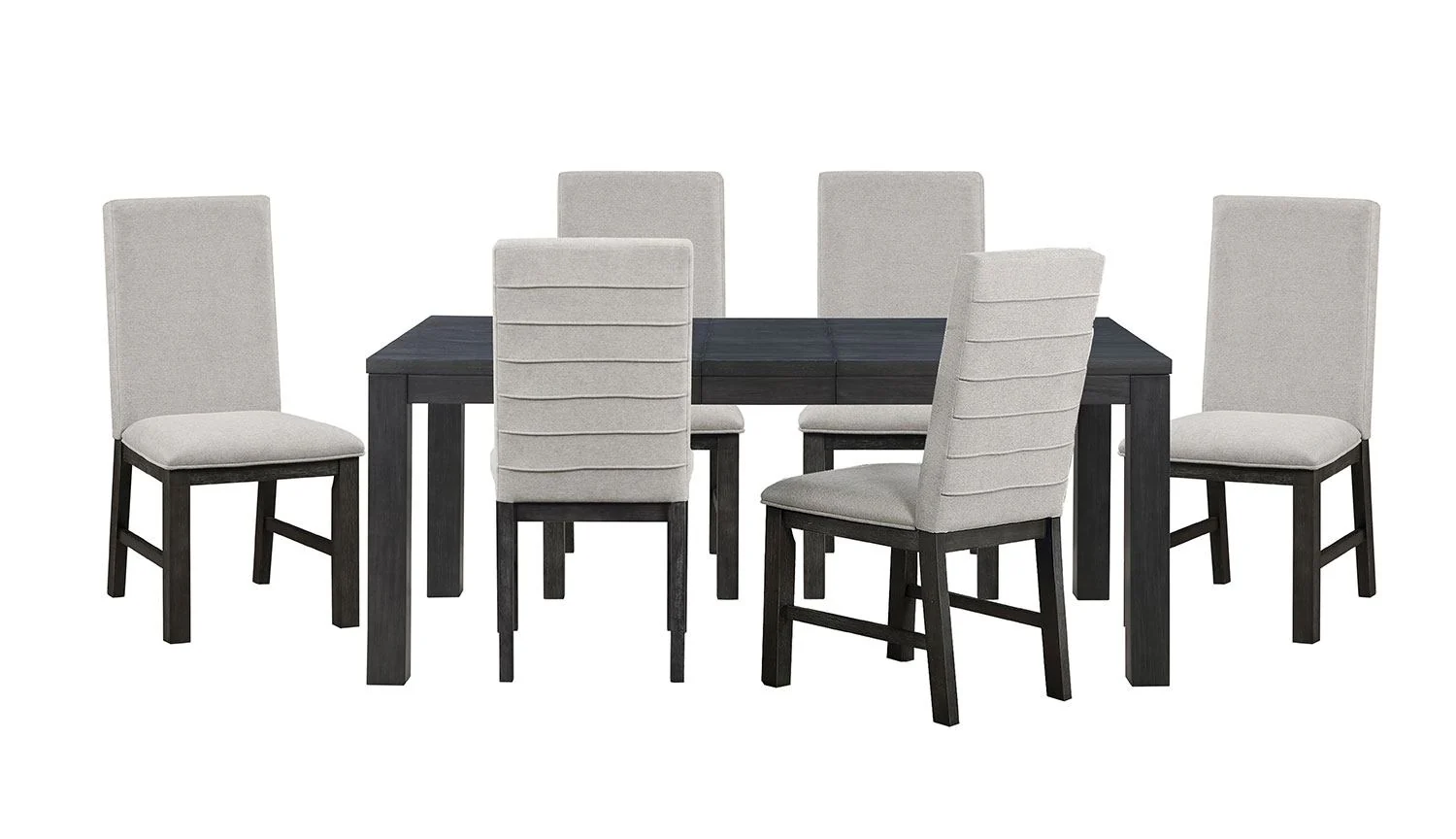 Nola Extendable Dining Table - Dark Grey - Image 9