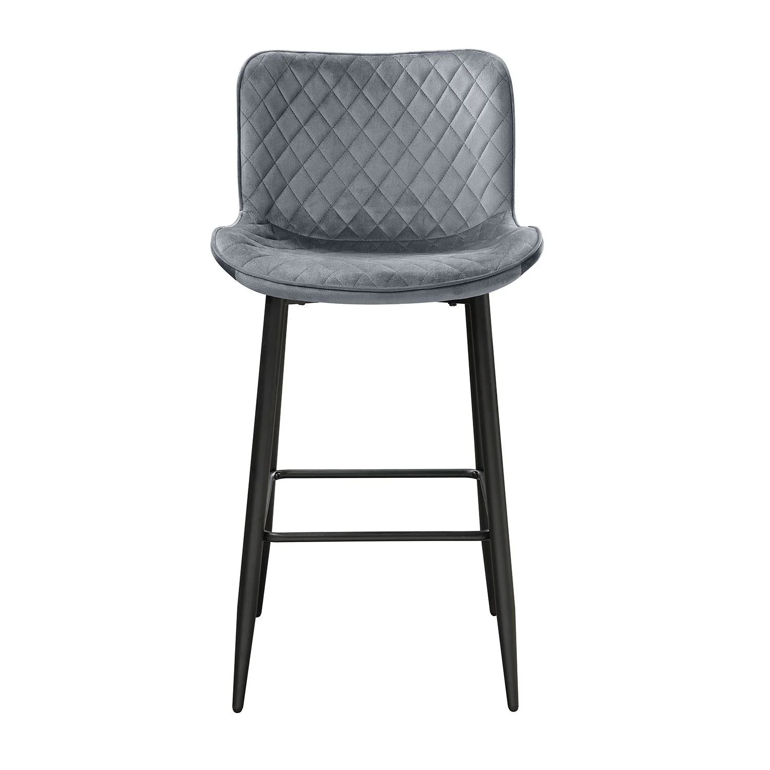 Nya Bar Stool - Grey - Set of Two - Image 3