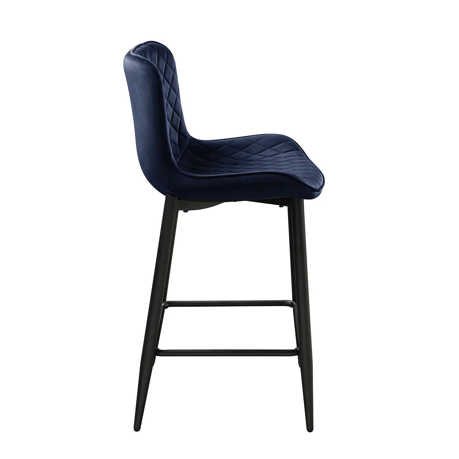 Nya Counter Stool - Blue - Set of Two - Image 4
