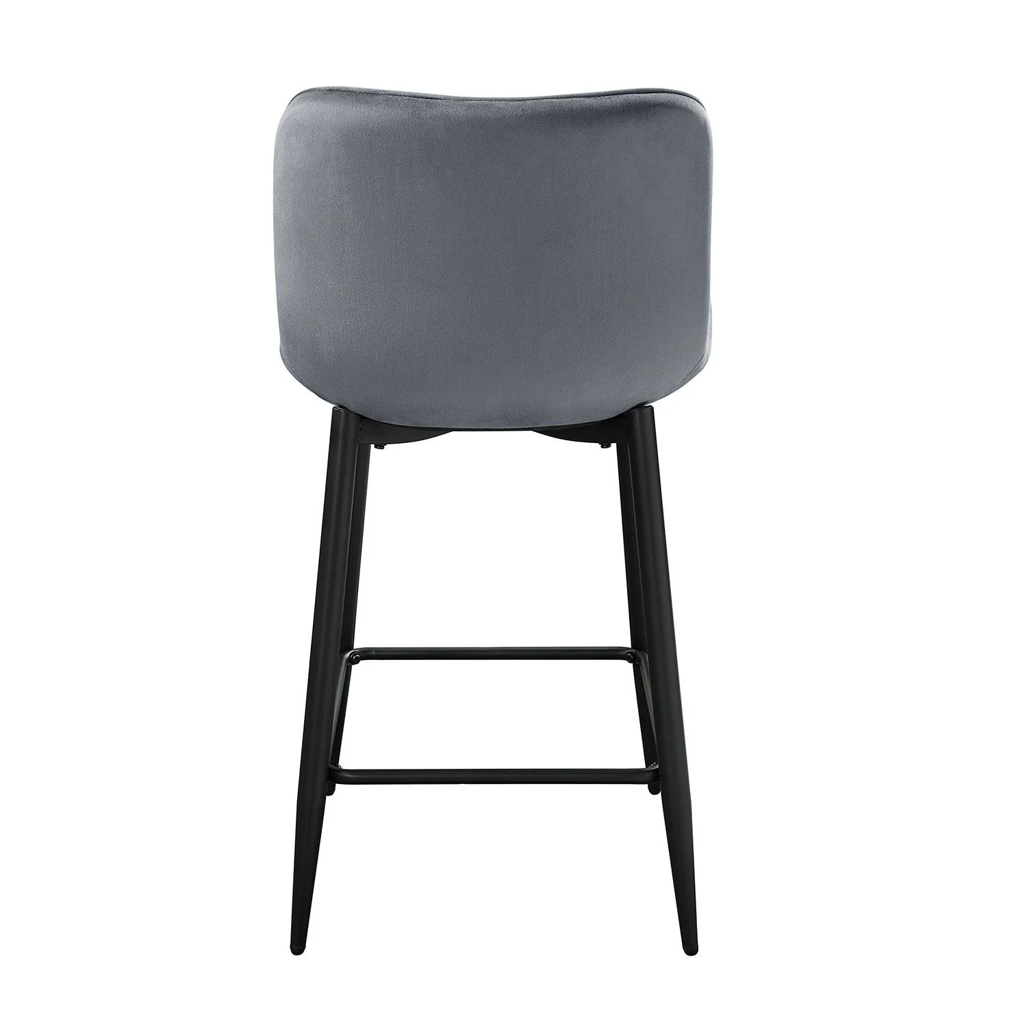 Nya Counter Stool - Grey - Set of Two - Image 5