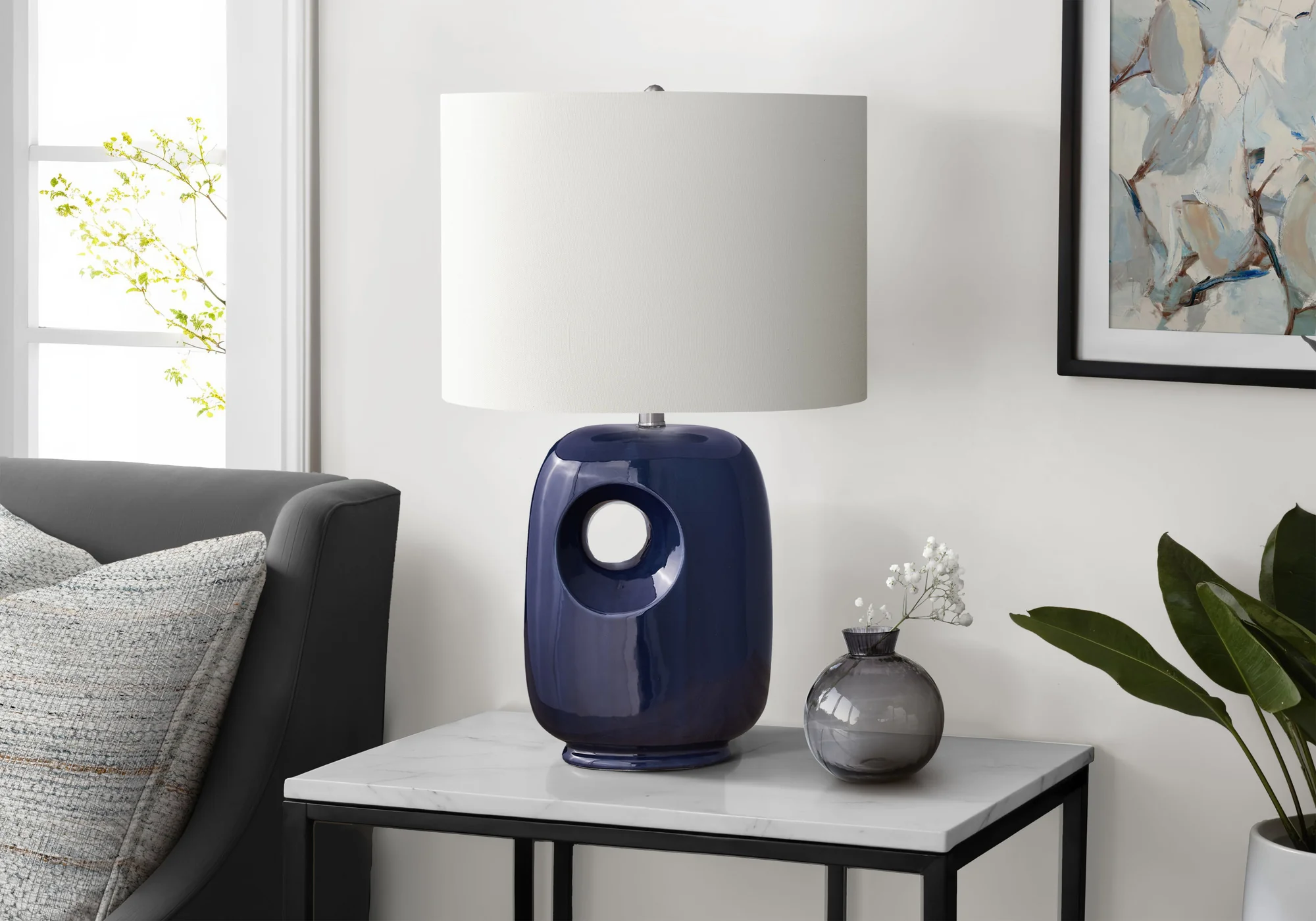 Nysa Table Lamp - Blue - Image 2