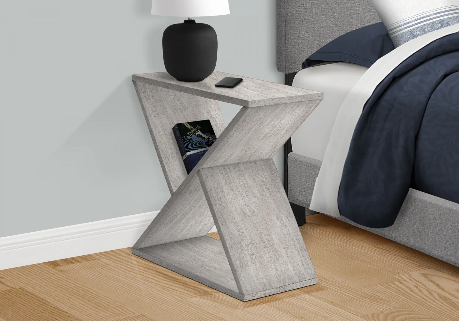 Oaklyn Side Table - Grey - Image 12