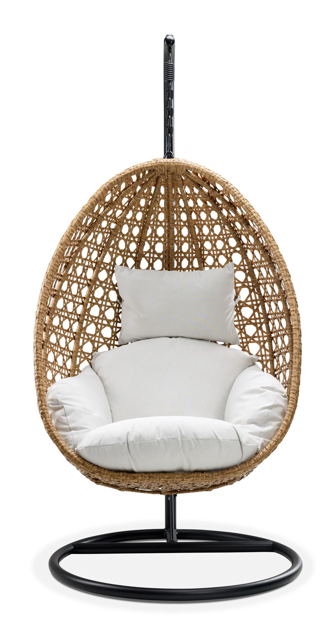 Oasis Outdoor Egg Chair - Beige, Brown - Image 2