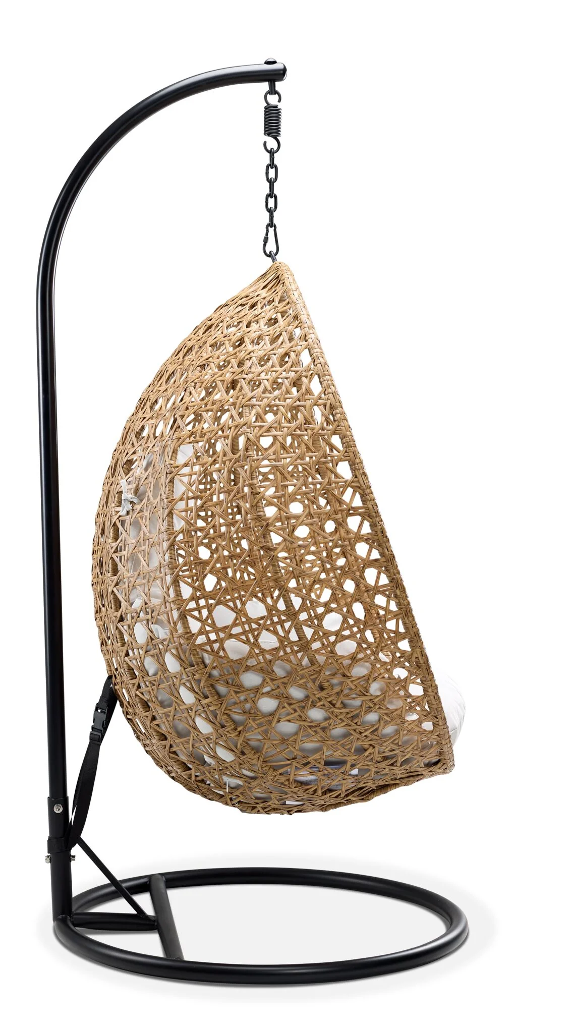 Oasis Outdoor Egg Chair- Beige , Brown - Image 4