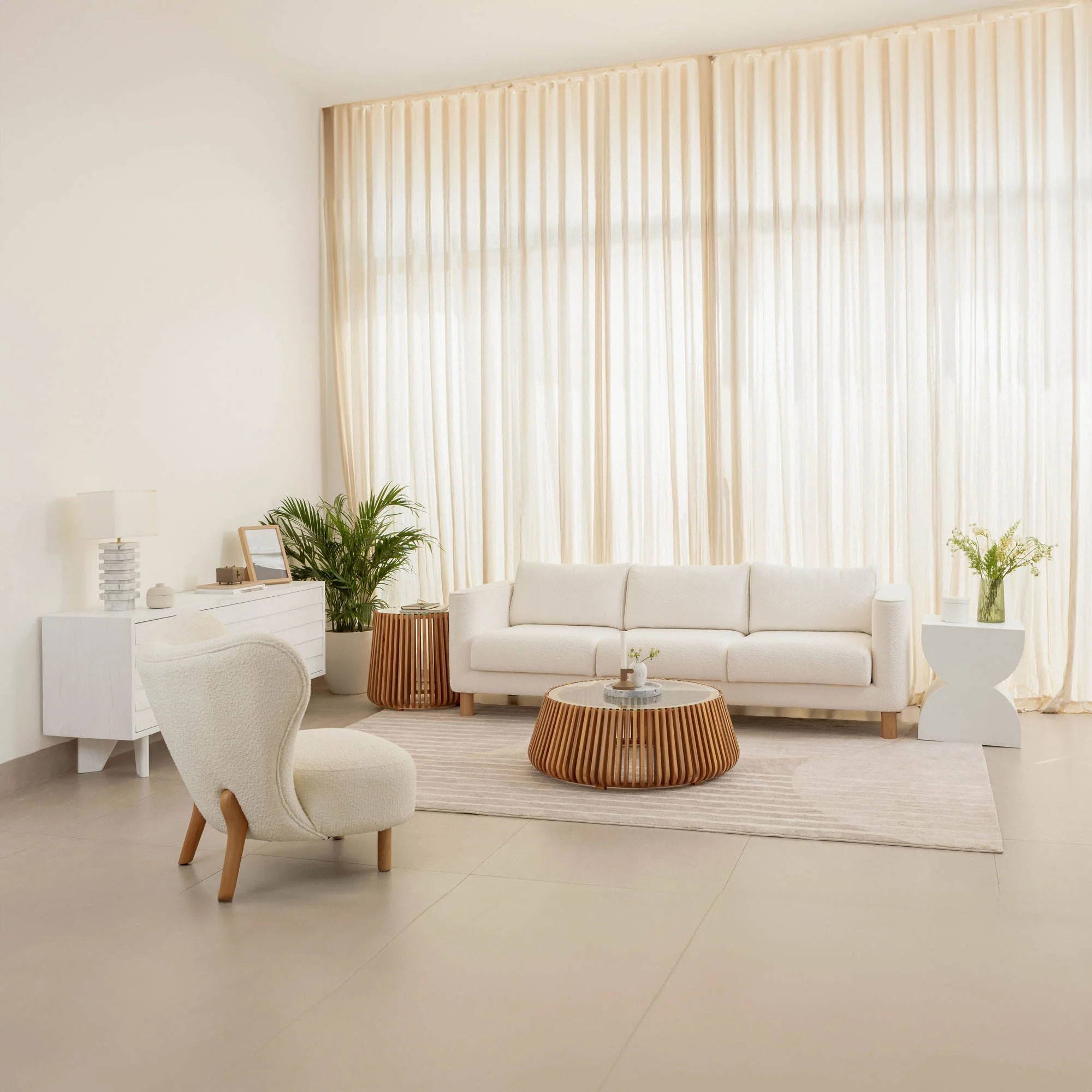 Olivar Side Table - Natural - Image 3