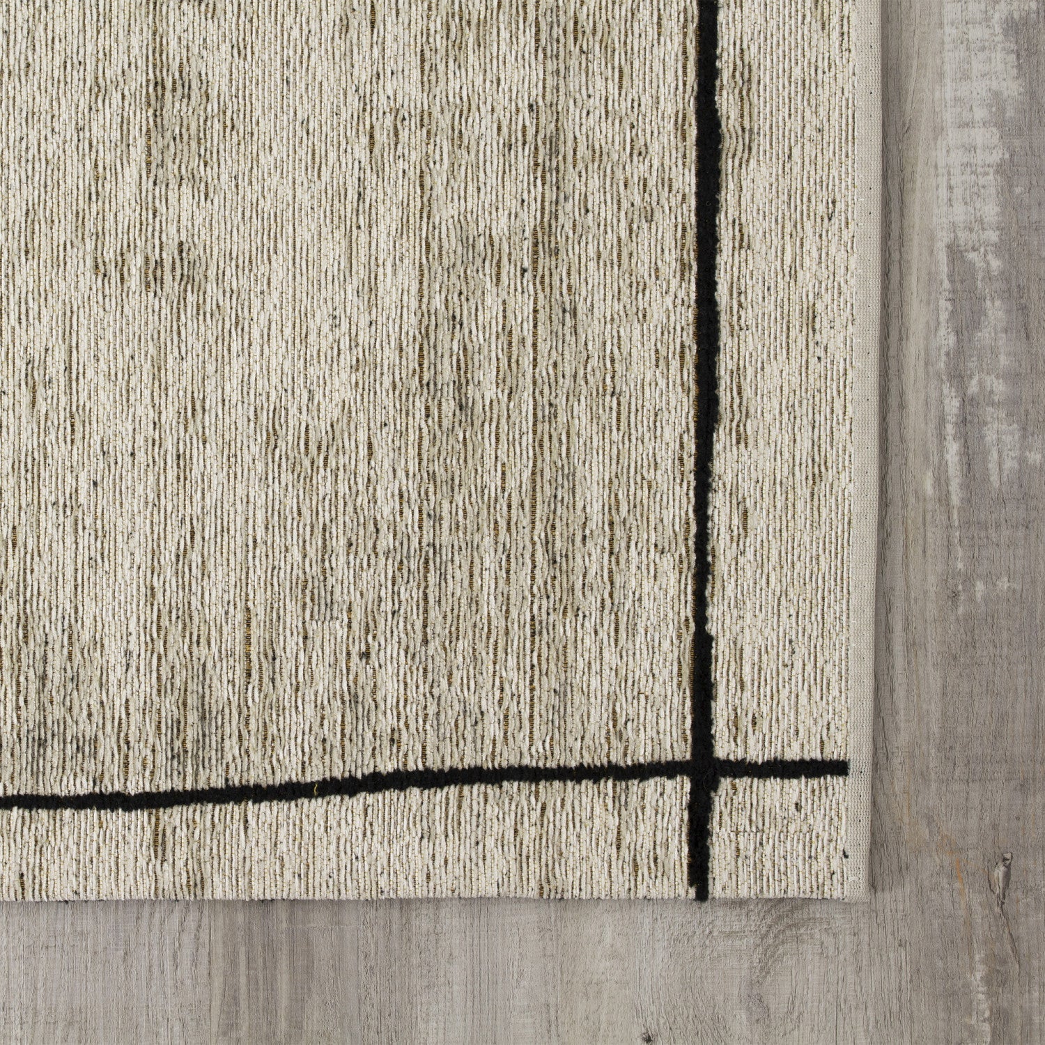 Ollie Abstract Pen Drawing Area Rug - 5' X 8' - Grey - Image 4