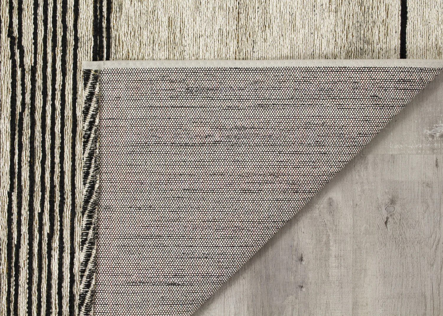 Ollie Abstract Pen Drawing Area Rug - 5' X 8' - Grey - Image 5