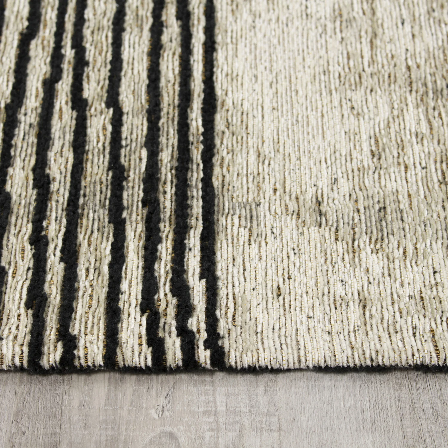 Ollie Abstract Pen Drawing Area Rug - 5' X 8' - Grey - Image 7