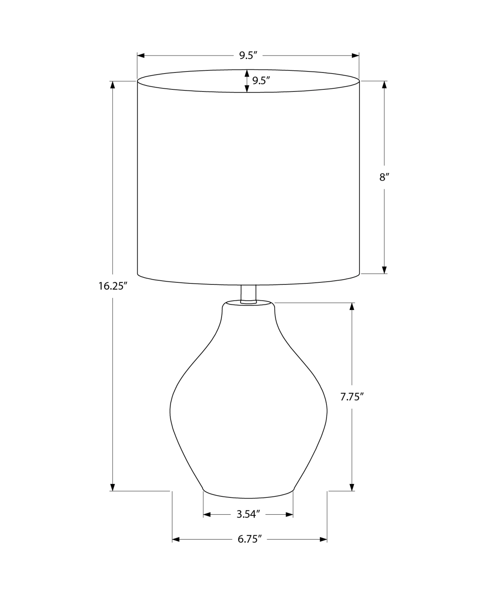 Olmo Table Lamp - Brown - Image 3