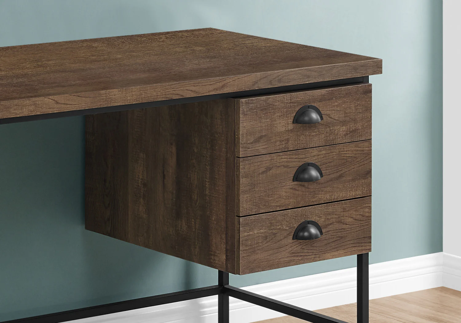 Omber Desk - Brown - Image 5